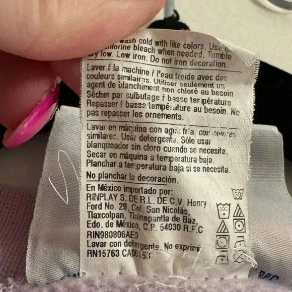 VTG Champion Myrtle Beach South Carolina Lilac Purple Sweatshirt Preppy Comfy - Picture 6 of 11